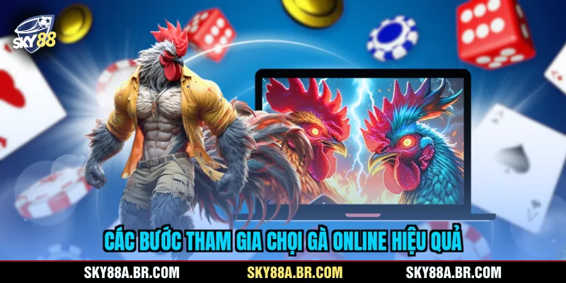 Các bước tham gia chọi gà online hiệu quả