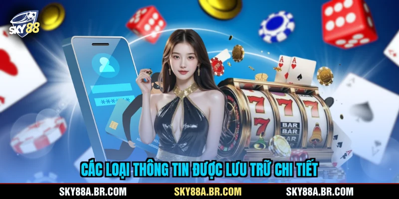 Các loại thông tin được lưu trữ chi tiết