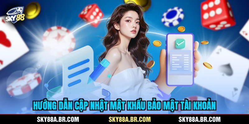 Hướng dẫn cập nhật mật khẩu bảo mật tài khoản