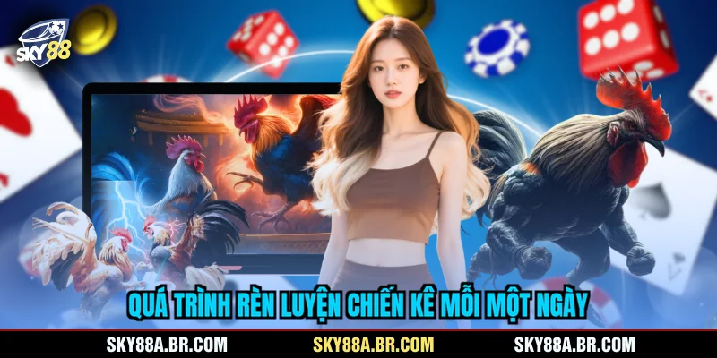Quá trình rèn luyện chiến kê mỗi một ngày