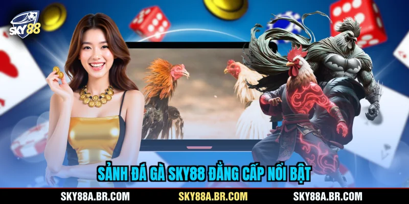 Sảnh đá gà SKY88 đẳng cấp nổi bật